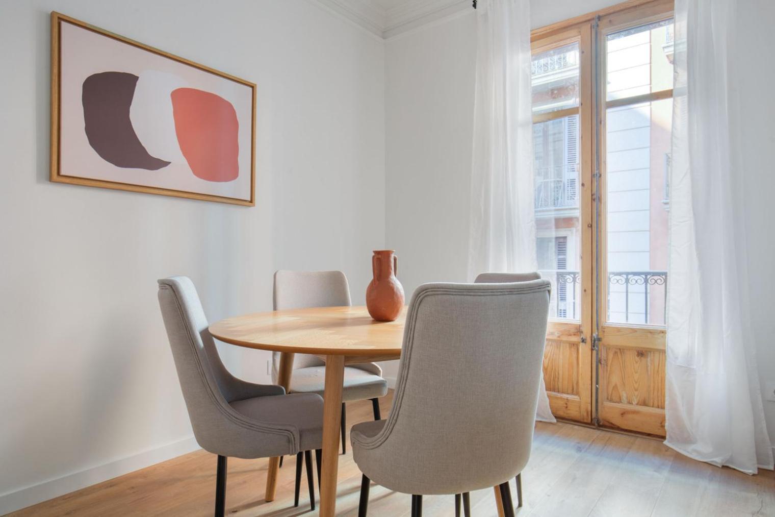 Blueground El Gotic Balcony Fully Furnished Bcn-122 Appartamento *